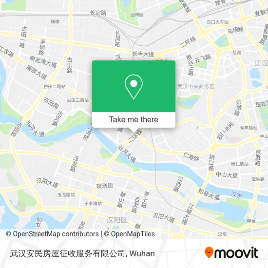 武汉安民房屋征收服务有限公司 map