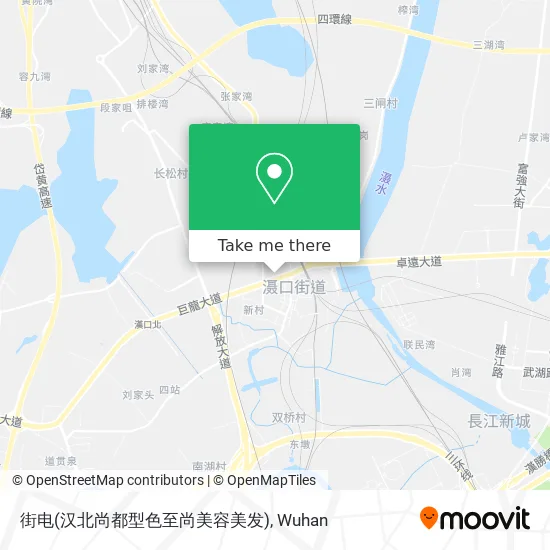 街电(汉北尚都型色至尚美容美发) map