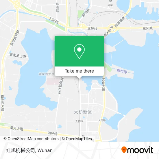 虹旭机械公司 map