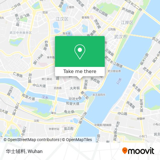 华士辅料 map