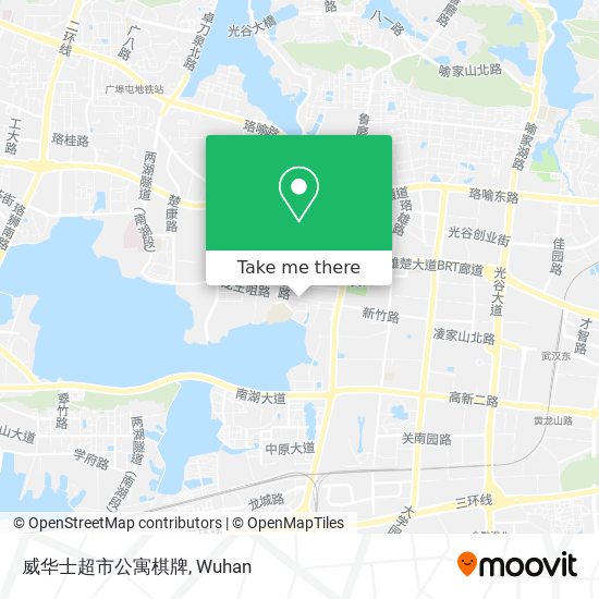 威华士超市公寓棋牌 map