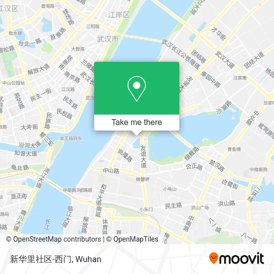 新华里社区-西门 map