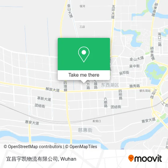 宜昌宇凯物流有限公司 map
