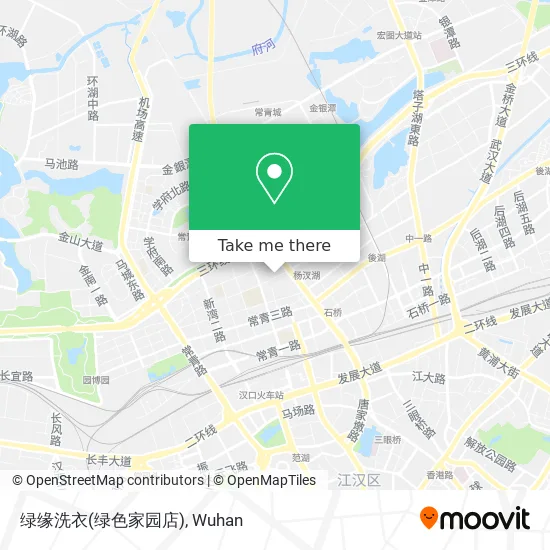 绿缘洗衣(绿色家园店) map