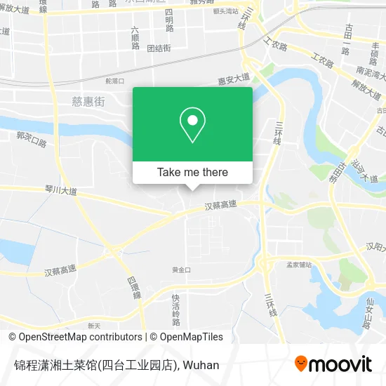锦程潇湘土菜馆(四台工业园店) map