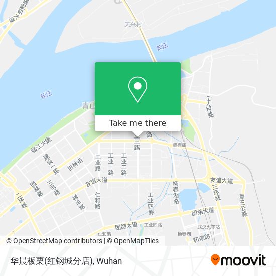 华晨板栗(红钢城分店) map