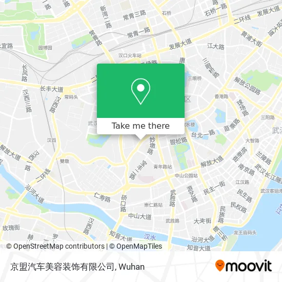 京盟汽车美容装饰有限公司 map