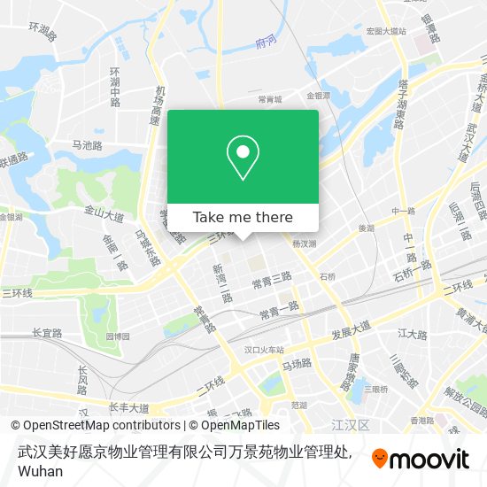 武汉美好愿京物业管理有限公司万景苑物业管理处 map