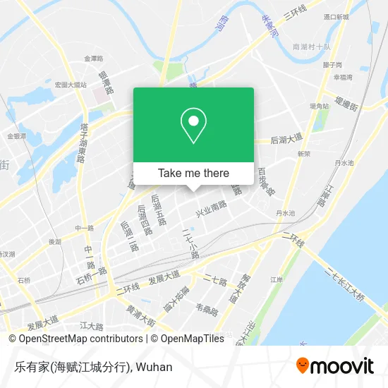 乐有家(海赋江城分行) map