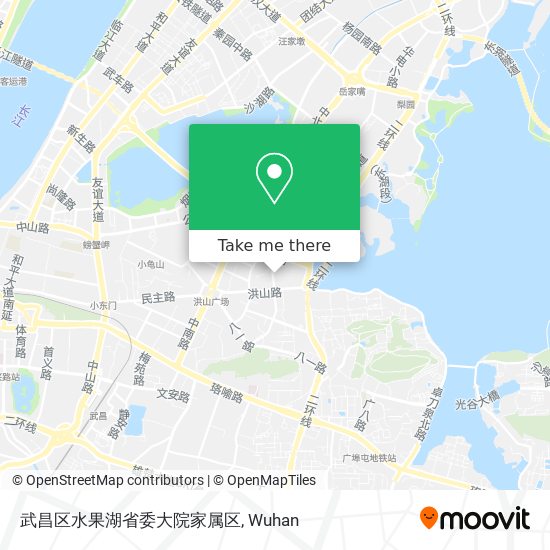 武昌区水果湖省委大院家属区 map