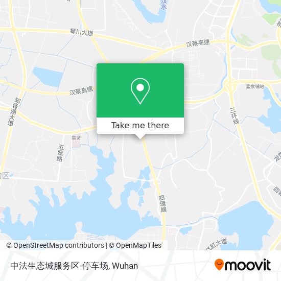 中法生态城服务区-停车场 map