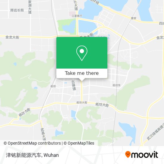 津铭新能源汽车 map