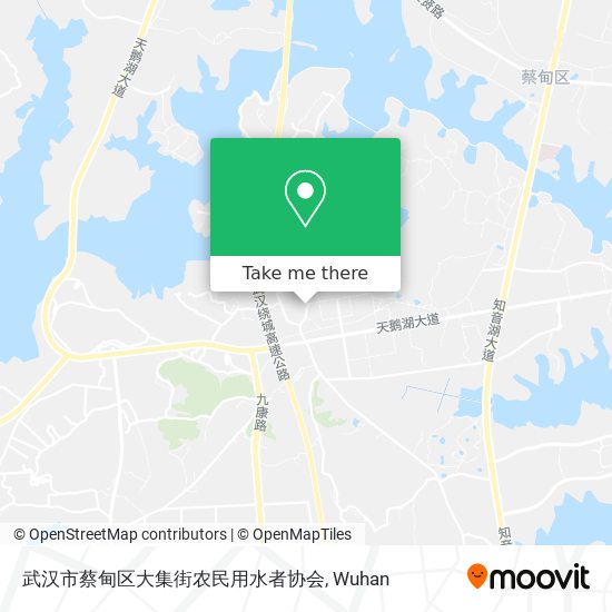 武汉市蔡甸区大集街农民用水者协会 map