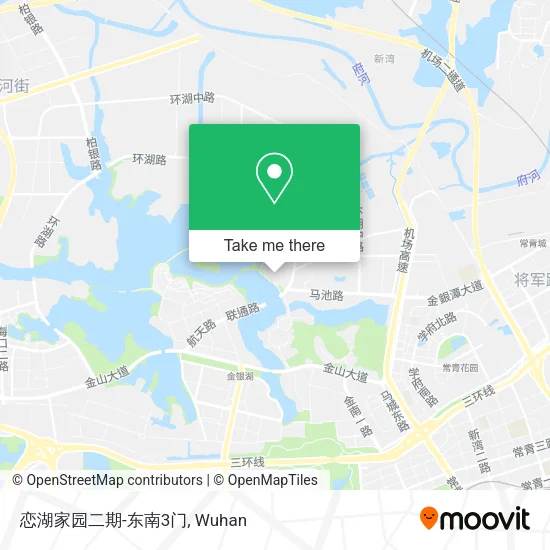 恋湖家园二期-东南3门 map