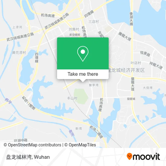盘龙城林湾 map