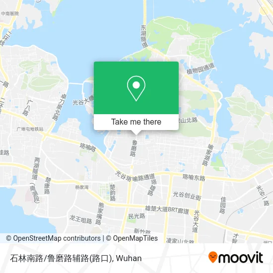 石林南路/鲁磨路辅路(路口) map
