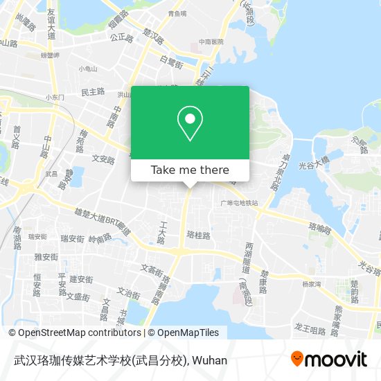 武汉珞珈传媒艺术学校(武昌分校) map