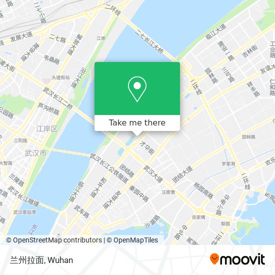 兰州拉面 map