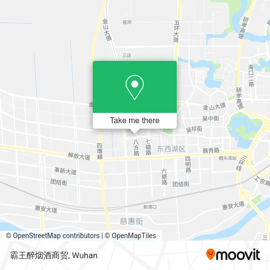 霸王醉烟酒商贸 map