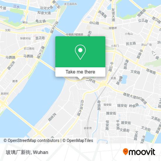 玻璃厂新街 map