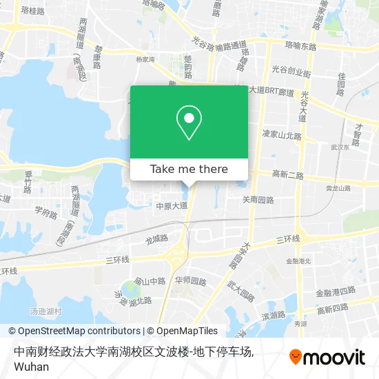 中南财经政法大学南湖校区文波楼-地下停车场 map