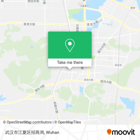武汉市江夏区招商局 map