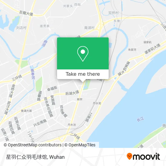 星羽仁众羽毛球馆 map