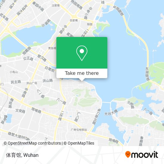 体育馆 map