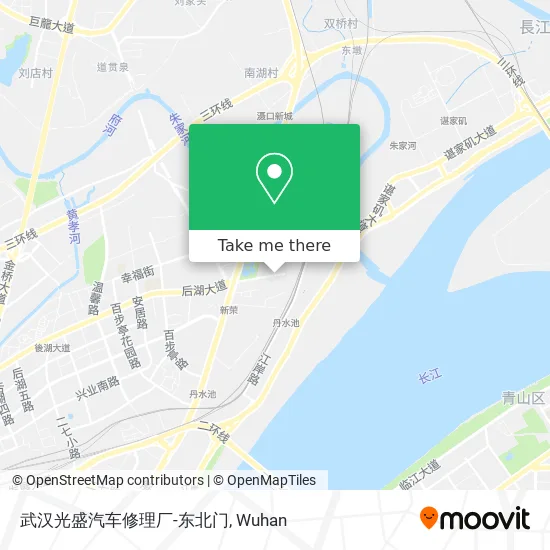 武汉光盛汽车修理厂-东北门 map