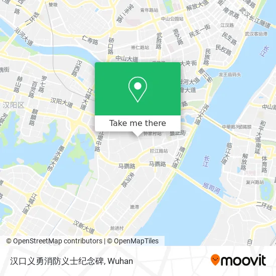 汉口义勇消防义士纪念碑 map