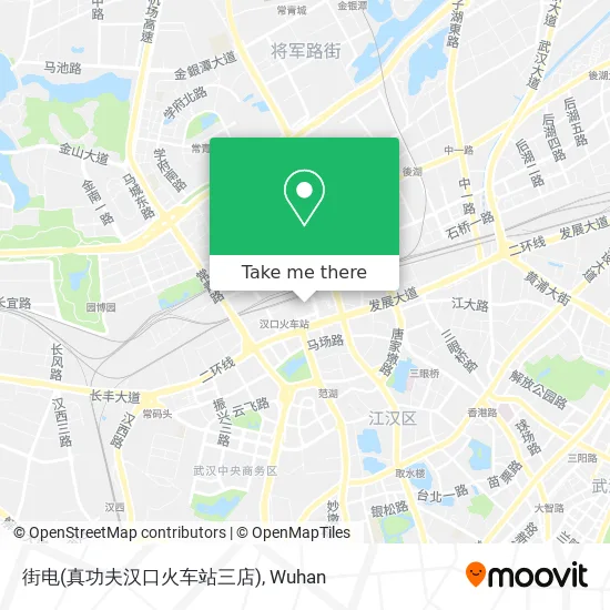街电(真功夫汉口火车站三店) map