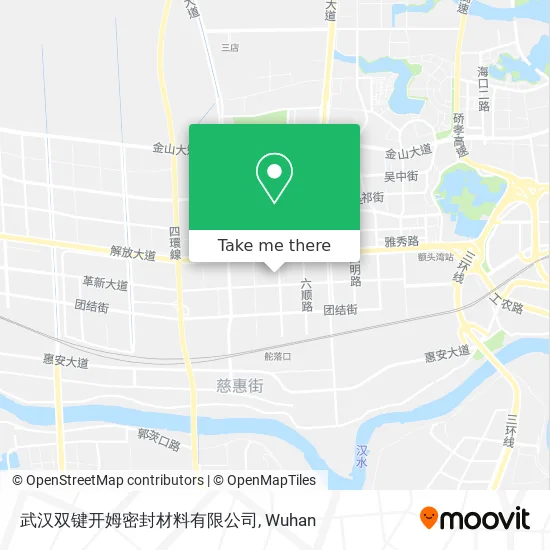 武汉双键开姆密封材料有限公司 map