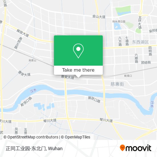 正同工业园-东北门 map