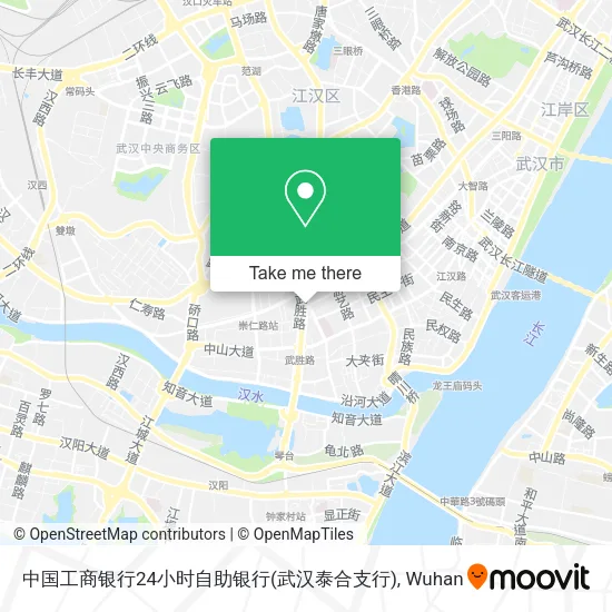 中国工商银行24小时自助银行(武汉泰合支行) map