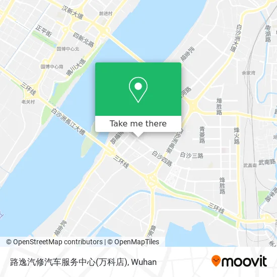 路逸汽修汽车服务中心(万科店) map