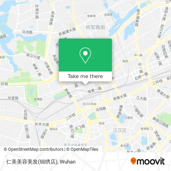 仁美美容美发(锦绣店) map