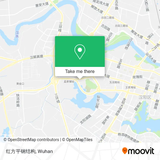 红方平钢结构 map