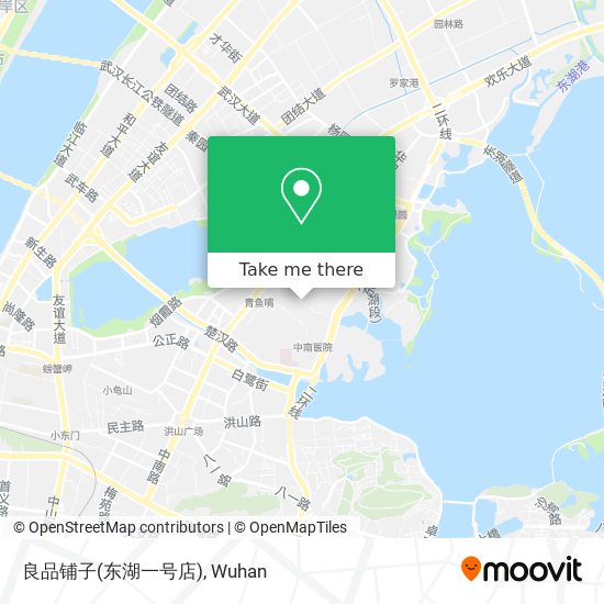 良品铺子(东湖一号店) map
