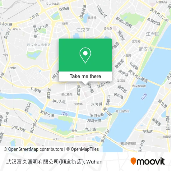 武汉富久照明有限公司(顺道街店) map