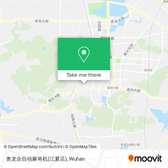 奥龙全自动麻将机(江夏店) map
