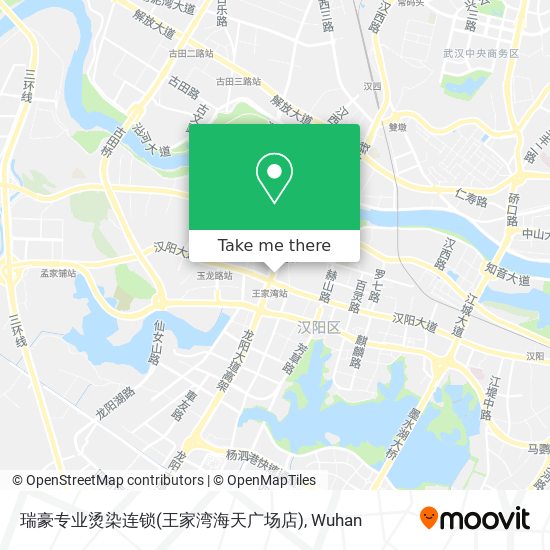 瑞豪专业烫染连锁(王家湾海天广场店) map