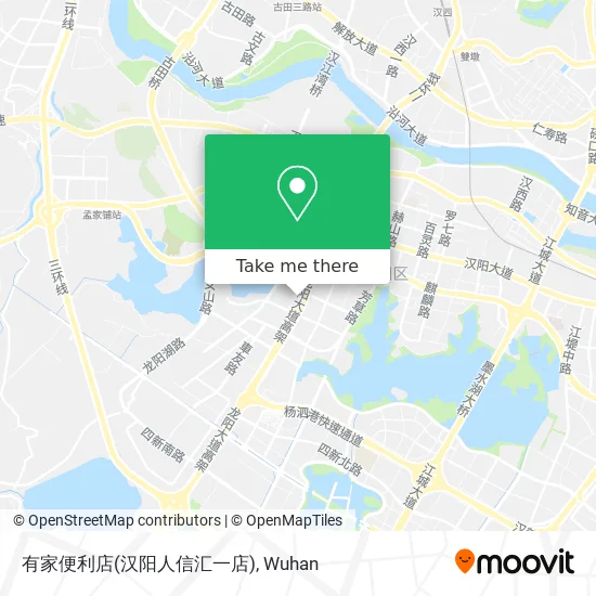 有家便利店(汉阳人信汇一店) map