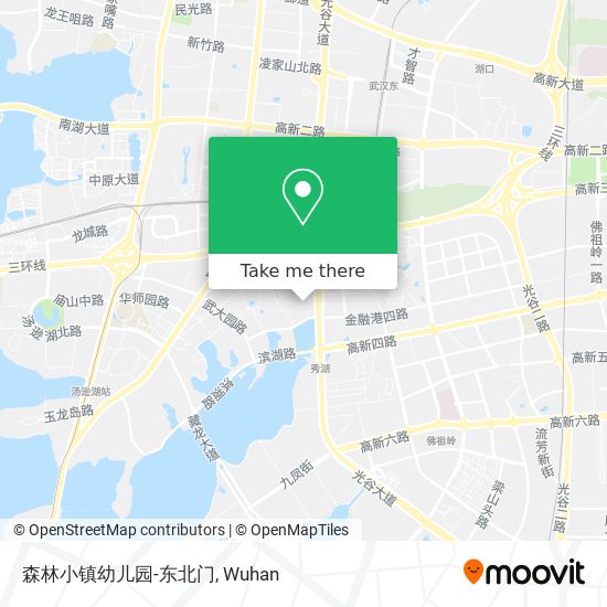 森林小镇幼儿园-东北门 map