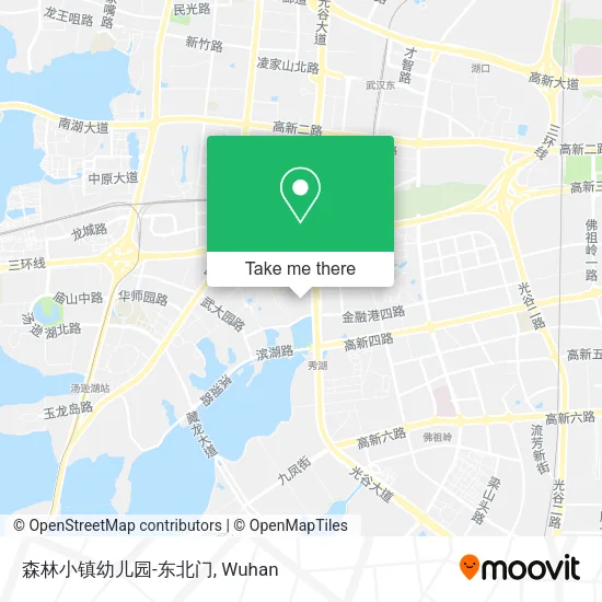 森林小镇幼儿园-东北门 map
