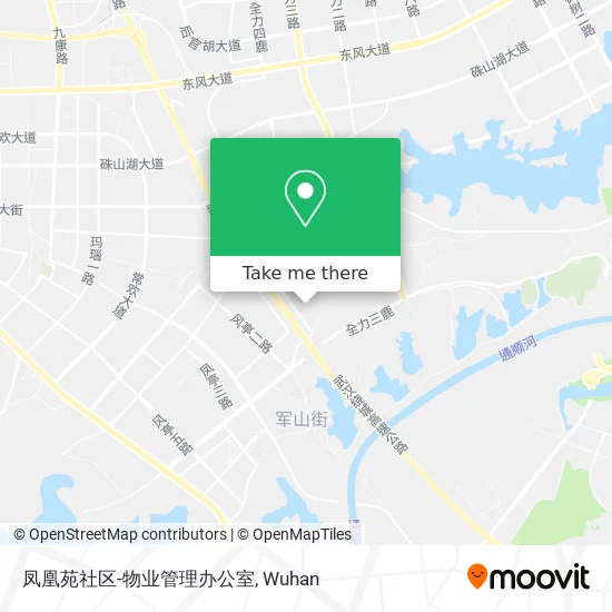 凤凰苑社区-物业管理办公室 map