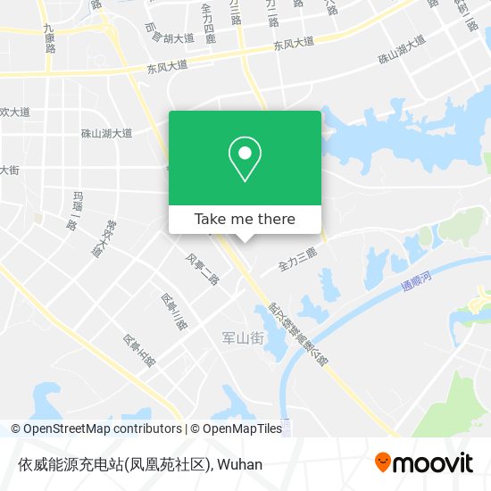 依威能源充电站(凤凰苑社区) map