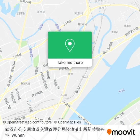 武汉市公安局轨道交通管理分局轻轨派出所新荣警务室 map
