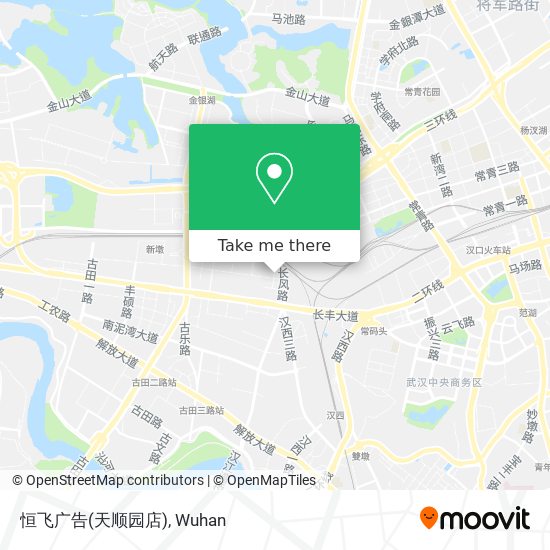 恒飞广告(天顺园店) map