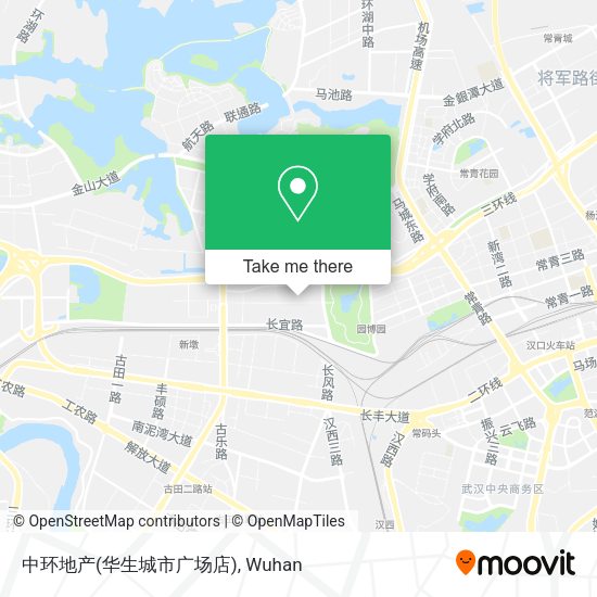 中环地产(华生城市广场店) map