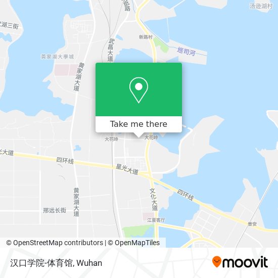 汉口学院-体育馆 map